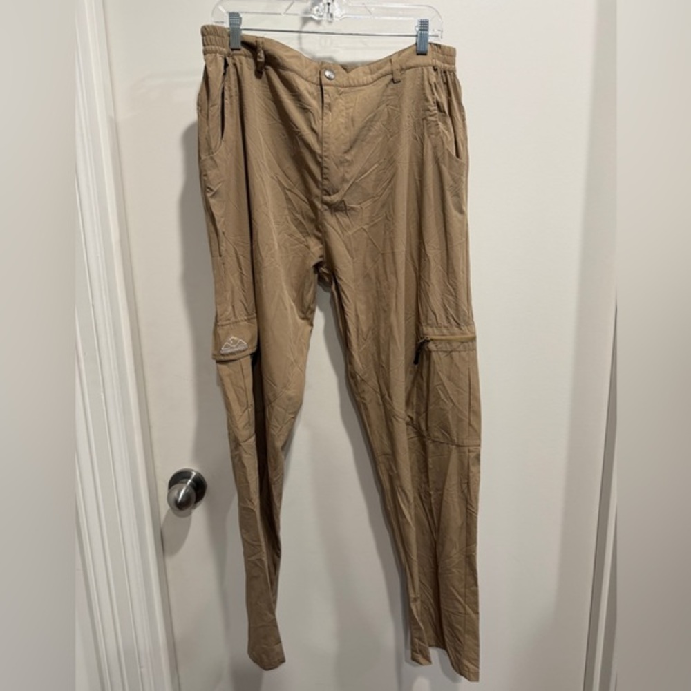 Men's Casual Tan Cargo Pants